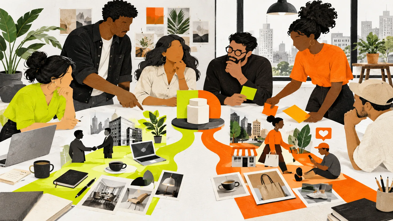 A Brazilian team compares business purchasing and consumer customer journeys