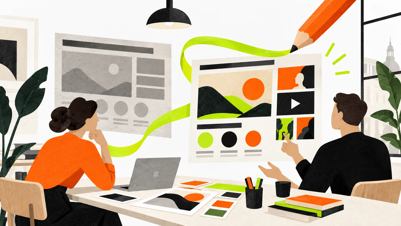 Editors review Danish website and video concepts for clear customer communication