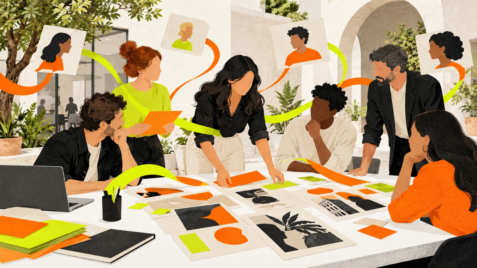 A creative team in Spain uses customer feedback to refine campaign materials