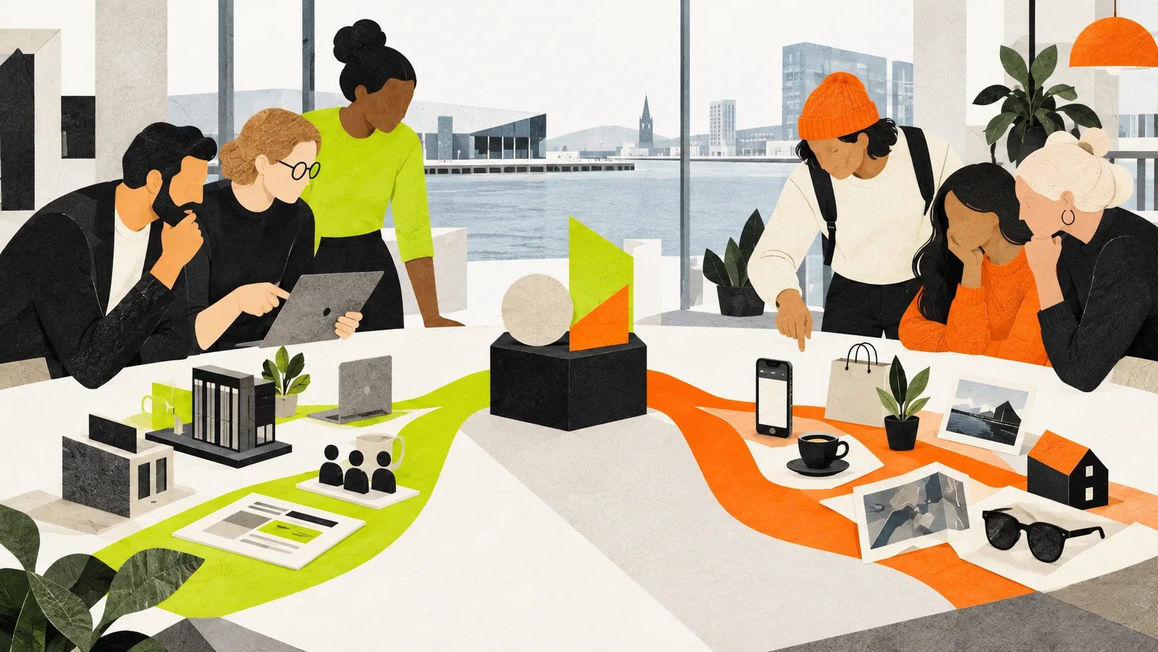 An Icelandic team compares business purchasing and consumer customer journeys