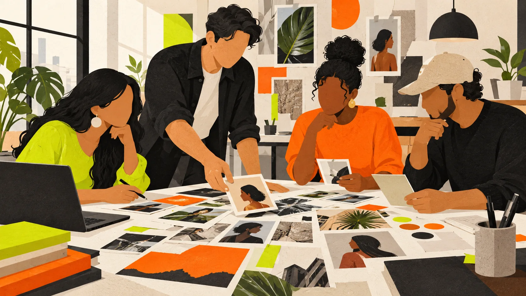 A Mexican creative team develops a campaign from different customer and business references