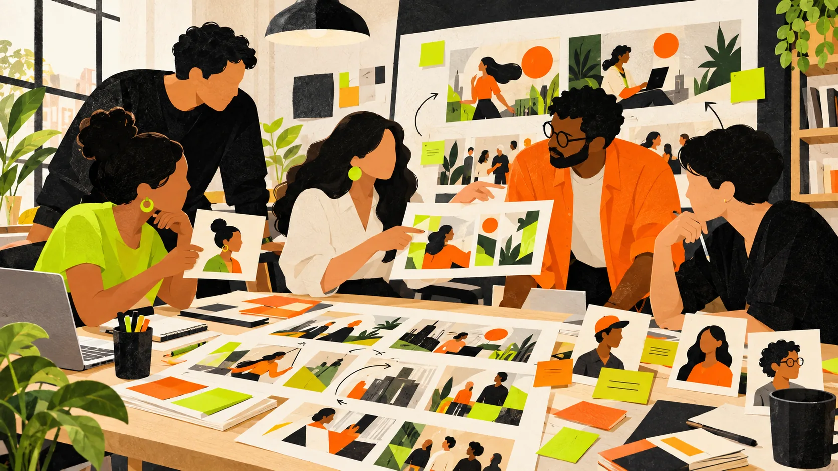 A Mexican campaign team reviews customer feedback and refines its materials