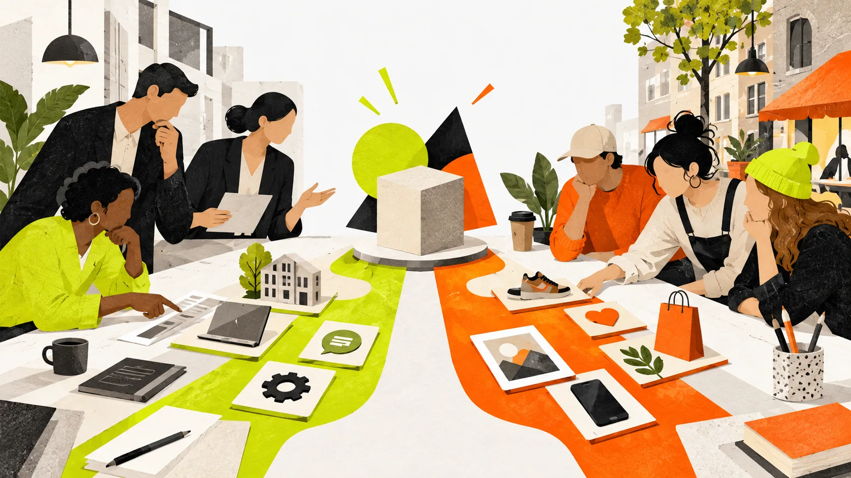 A Ukrainian team compares the information needs of professional and everyday customers